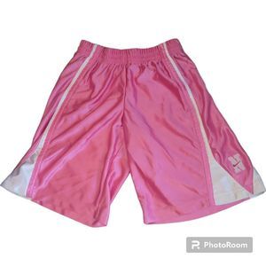 Pink Kids Athletic Shorts